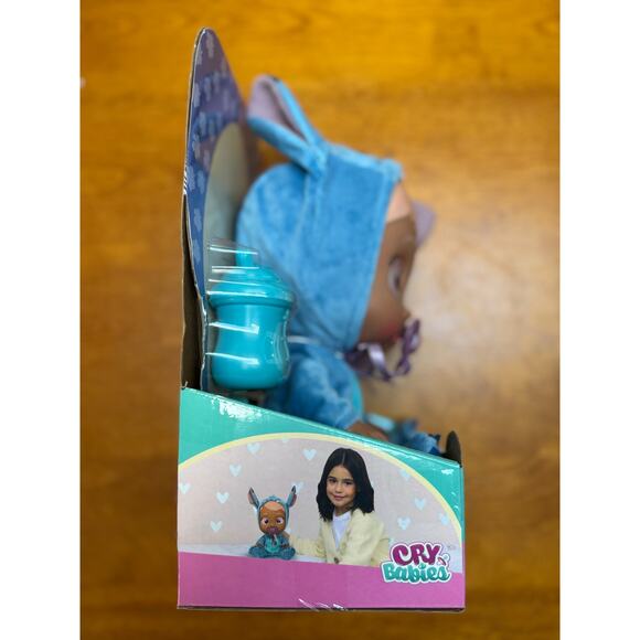 Cry Babies Disney Nurturing Baby Doll Dressed as Stitch, New in Box - Picture 3 of 5